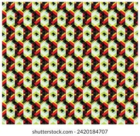 Abstract geometric shape retro base print placement, seamless print vector file format best for paper and textile printing, both side repeat print