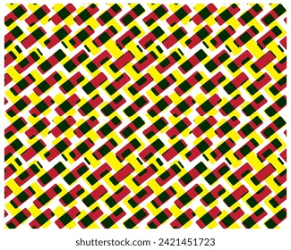 Abstract geometric shape retro base print placement, seamless print vector file format best for paper and textile printing, both side repeat print