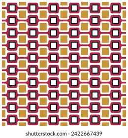 Resumen de la posición de la forma geométrica de la impresión base retro, formato de archivo vectorial de impresión sin fisuras mejor para la impresión de papel y textil, ambos lados de impresión repetida