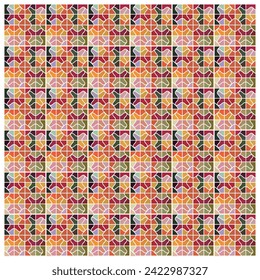 Resumen de la posición de la forma geométrica de la impresión base retro, formato de archivo vectorial de impresión sin fisuras mejor para la impresión de papel y textil, ambos lados de impresión repetida