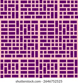 Abstract geometric shape seamless pattern design vector.