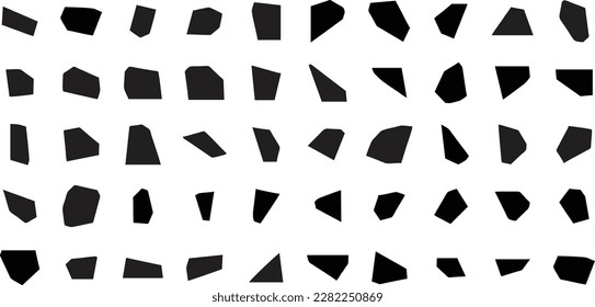 Abstract Geometric Shape Set 100 