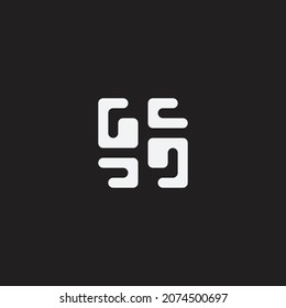 Abstract geometric shape, sign or symbol. Creative design.
