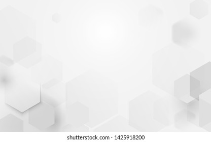 Abstract geometric shape technology digital hi tech concept background. Space for your text