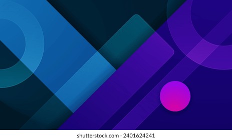 Abstract geometric shape technology digital hi tech concept background. Space for your text