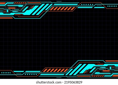 Abstrakte geometrische Formgebung, futuristisches, hudliches Hintergrunddesign.