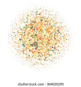 Abstract geometric shape texture