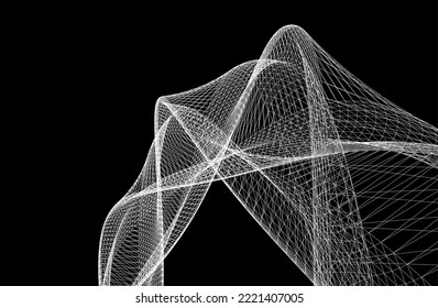 abstract geometric shape vector background