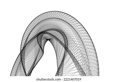 abstract geometric shape vector background