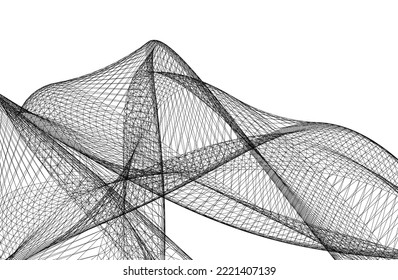 abstract geometric shape vector background