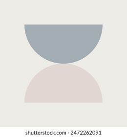 Abstract Geometric Shape Vector Element