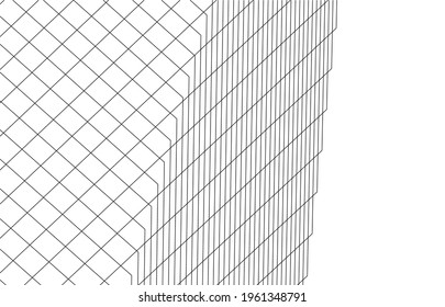 abstract geometric shape  vector illustration