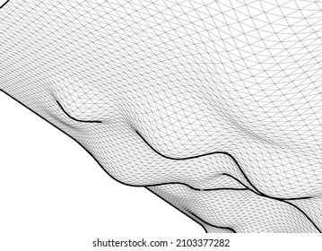 Abstract geometric shape vector illustration