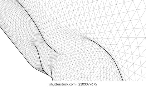 Abstrakte geometrische Form, Vektorgrafik