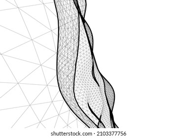 Abstrakte geometrische Form, Vektorgrafik