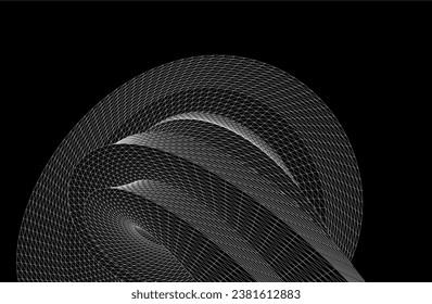 abstract geometric shape vector illustration