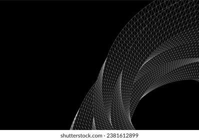 abstract geometric shape vector illustration