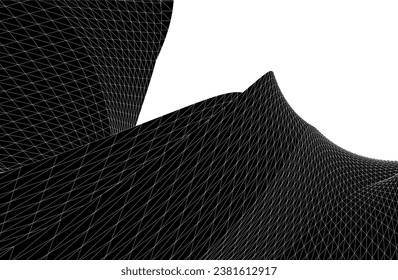 abstrakte geometrische Form, Vektorgrafik