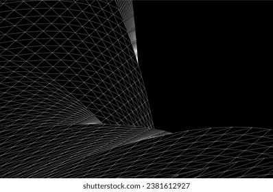 abstract geometric shape vector illustration
