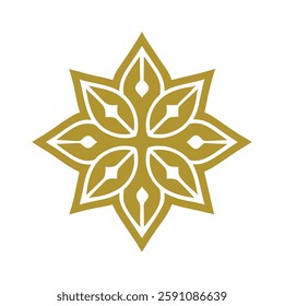 Abstract Geometric shape vector illustration.