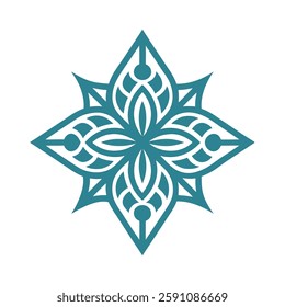 Abstract Geometric shape vector illustration.