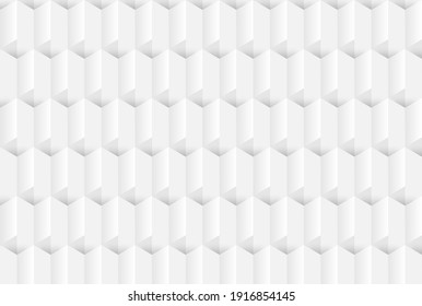 Abstract. geometric shape white background. light and shadow .Vector.