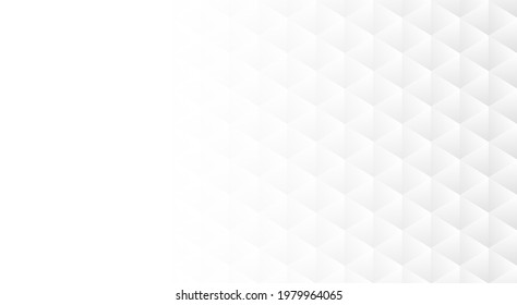 Abstract. Geometric shape white background. light and shadow . Vector.