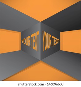 Abstract geometric shapes.