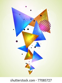 Abstract geometric shapes