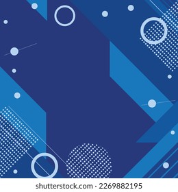 Abstract geometric shapes background design