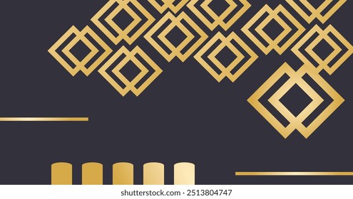 Abstrakte geometrische Formen Hintergrund. Abstrakter Hintergrund mit geometrischen Formen Element für Ihr Design 