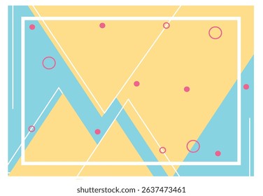 Abstract geometric shapes background with lines effect. Graphic design elements. Elegant decoration.