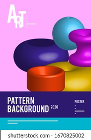 Abstrakter geometrischer Hintergrund. Poster Art. Vektorillustration