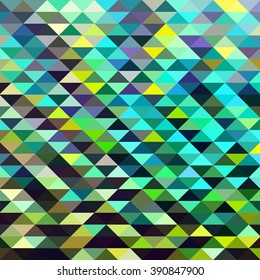 Abstract geometric shapes background with retro colors concept design.