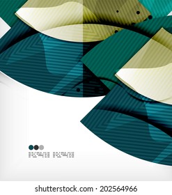 Abstract geometric shapes background - semicircle round glossy pieces in modern business composition Abstract geometric shapes background - semicircle round glossy pieces in modern business composition