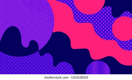 Abstract geometric shapes background in abstract style. Abstract futuristic backdrop. Graphic element. Design template element. Business vector illustration. Trendy design template. Futuristic design.