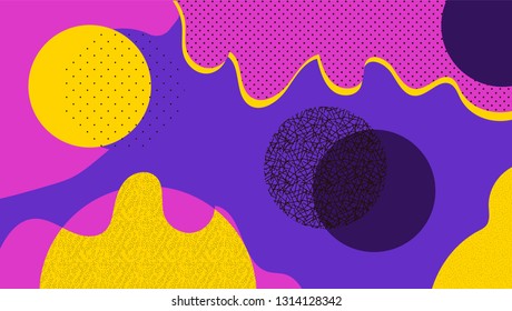 Abstract geometric shapes background in abstract style. Abstract futuristic backdrop. Graphic element. Design template element. Business vector illustration. Trendy design template. Futuristic design.