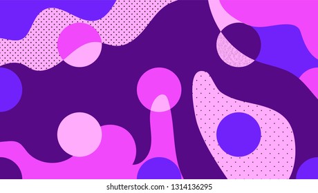 Abstract geometric shapes background in abstract style. Abstract futuristic backdrop. Graphic element. Design template element. Business vector illustration. Trendy design template. Futuristic design.