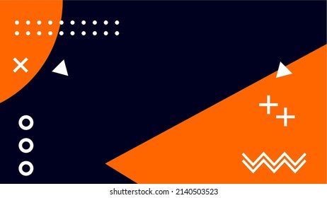 Abstract geometric shapes background. Template for poster, backdrop, book cover, brochure, and vector illustration.