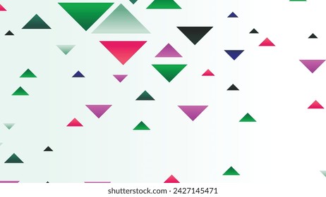 Abstract geometric shapes background with triangle. Applicable for Posters, Banners, Flyers etc
