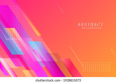 Abstract geometric shapes background. vector illustration