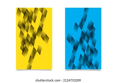 Abstract geometric shapes background Vector
