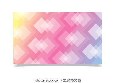 Abstract geometric shapes background Vector
