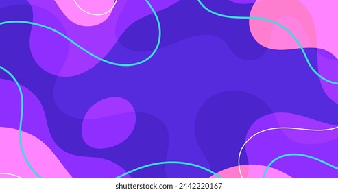 Abstract geometric shapes background vector design in eps 10