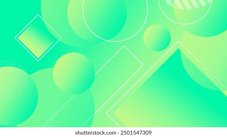 Abstract geometric shapes background. vector illustration