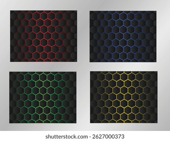 Abstract Geometric Shapes Background vector