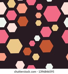 
Abstract geometric shapes. Bright vector seamless pattern. Print for textiles.
