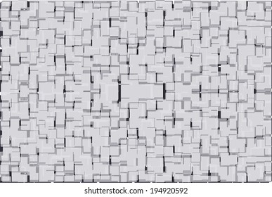 Abstract geometric shapes chaotic, background. Vector illustration