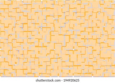 Abstract geometric shapes chaotic, background. Vector illustration