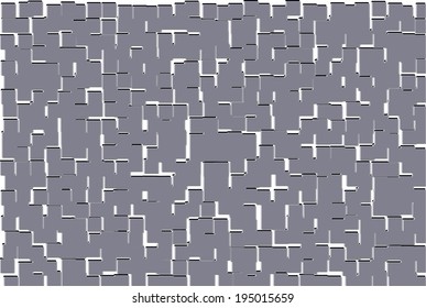 Abstract geometric shapes chaotic, background. Vector illustration
